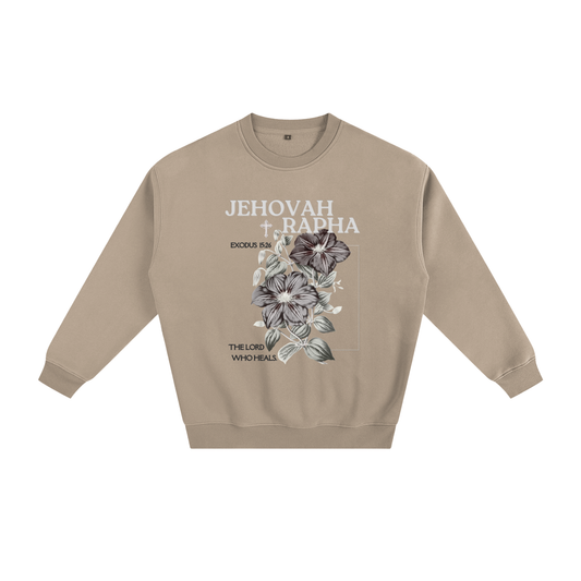 "JEHOVAH RAPHA" Fleeced Sweatshirt