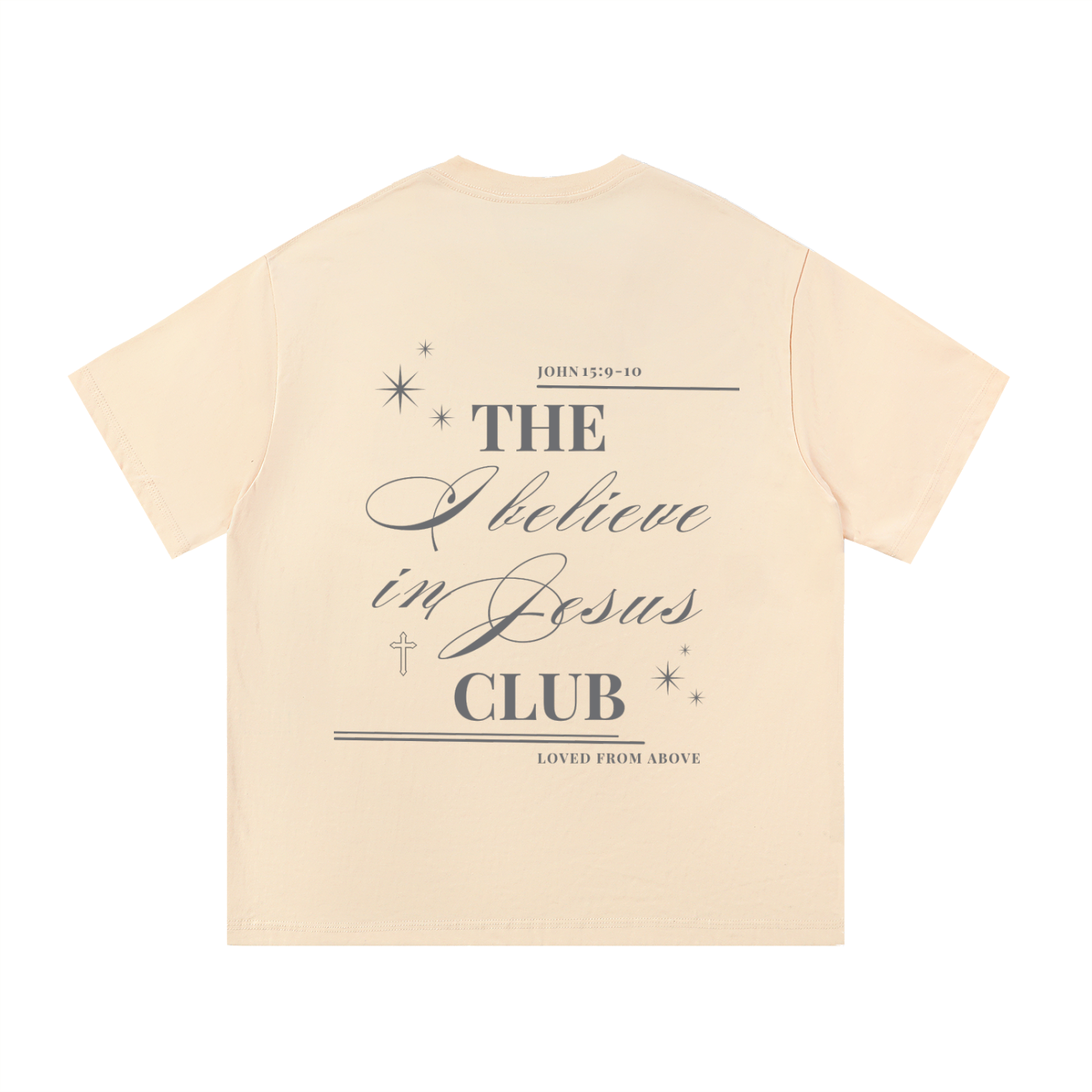 "BELIEVER" Essential Cotton T-Shirt