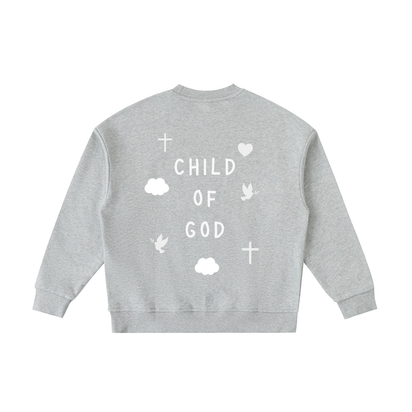 "CHILD OF GOD" Essential Fleece Kids' Crewneck Sweatshirt