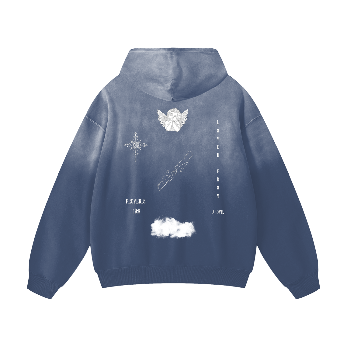 "LFA" Heavyweight Sunfade Oversized Hoodie