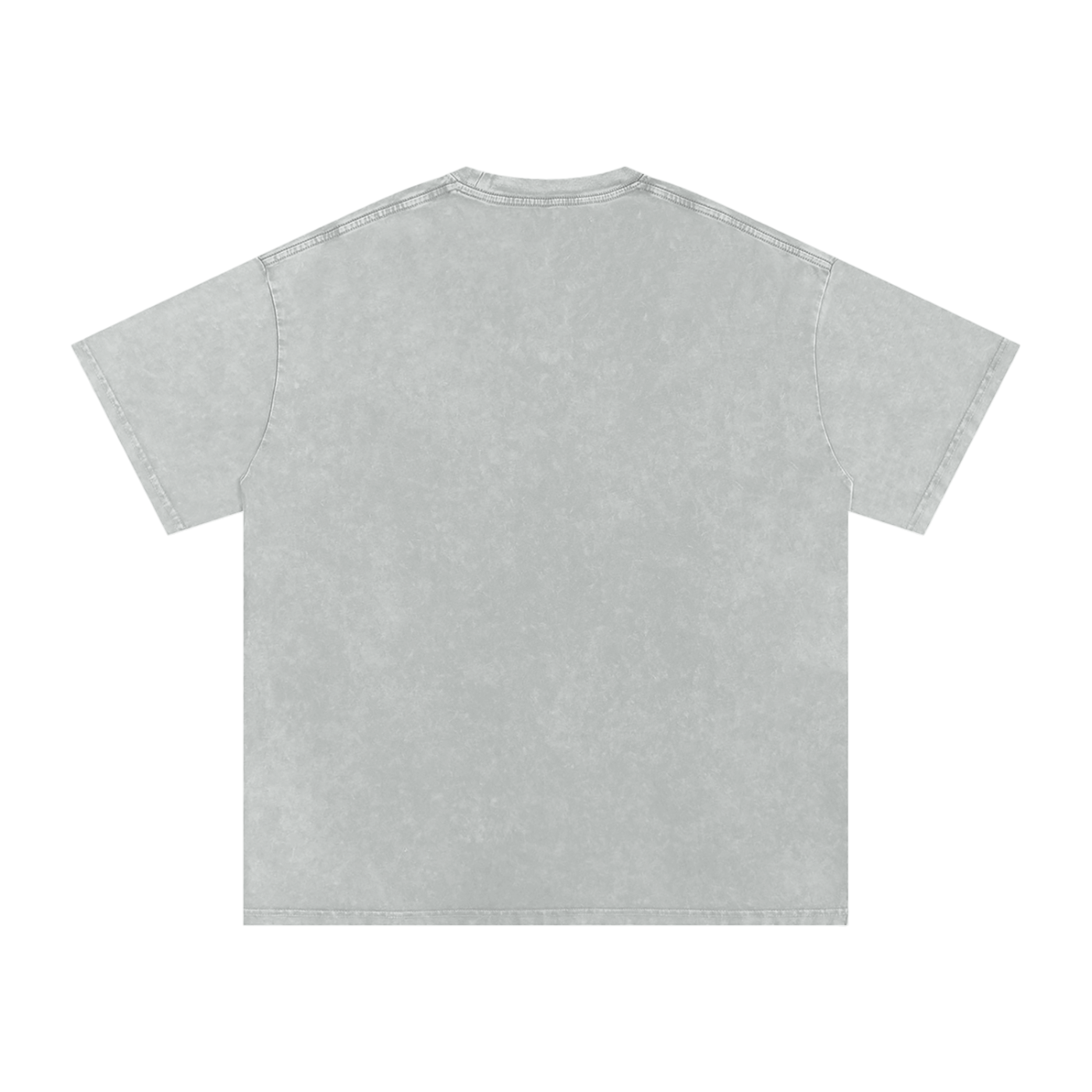 "UNASHAMED" Snow Washed Oversized Cotton T-Shirt