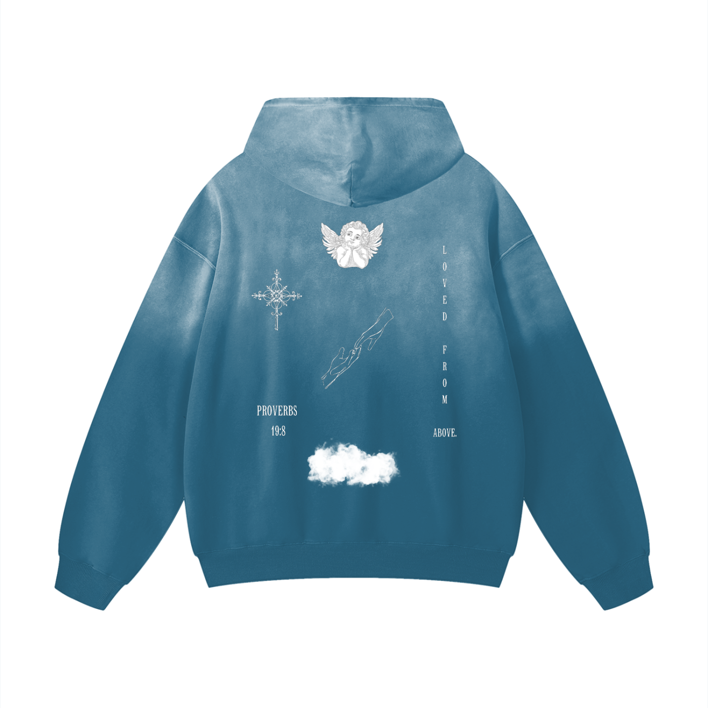 "LFA" Heavyweight Sunfade Oversized Hoodie