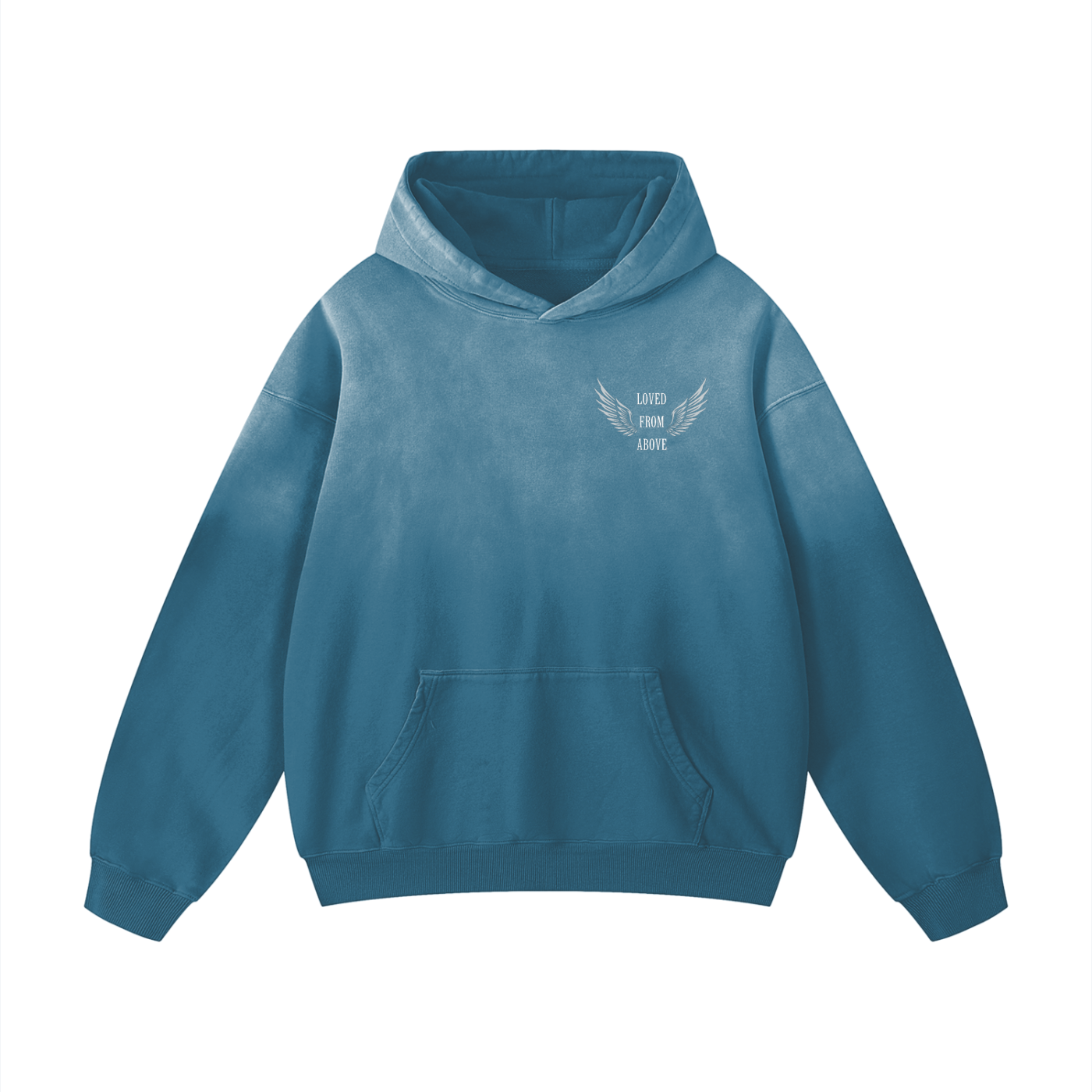 "LFA" Heavyweight Sunfade Oversized Hoodie