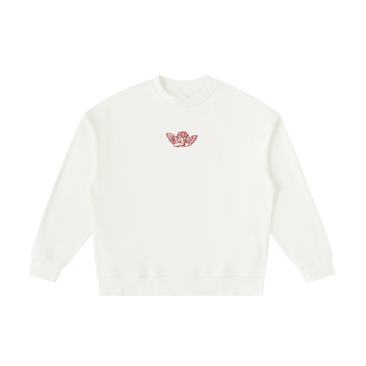 "LITTLES CHERUB" Essential Fleece Kids' Crewneck Sweatshirt