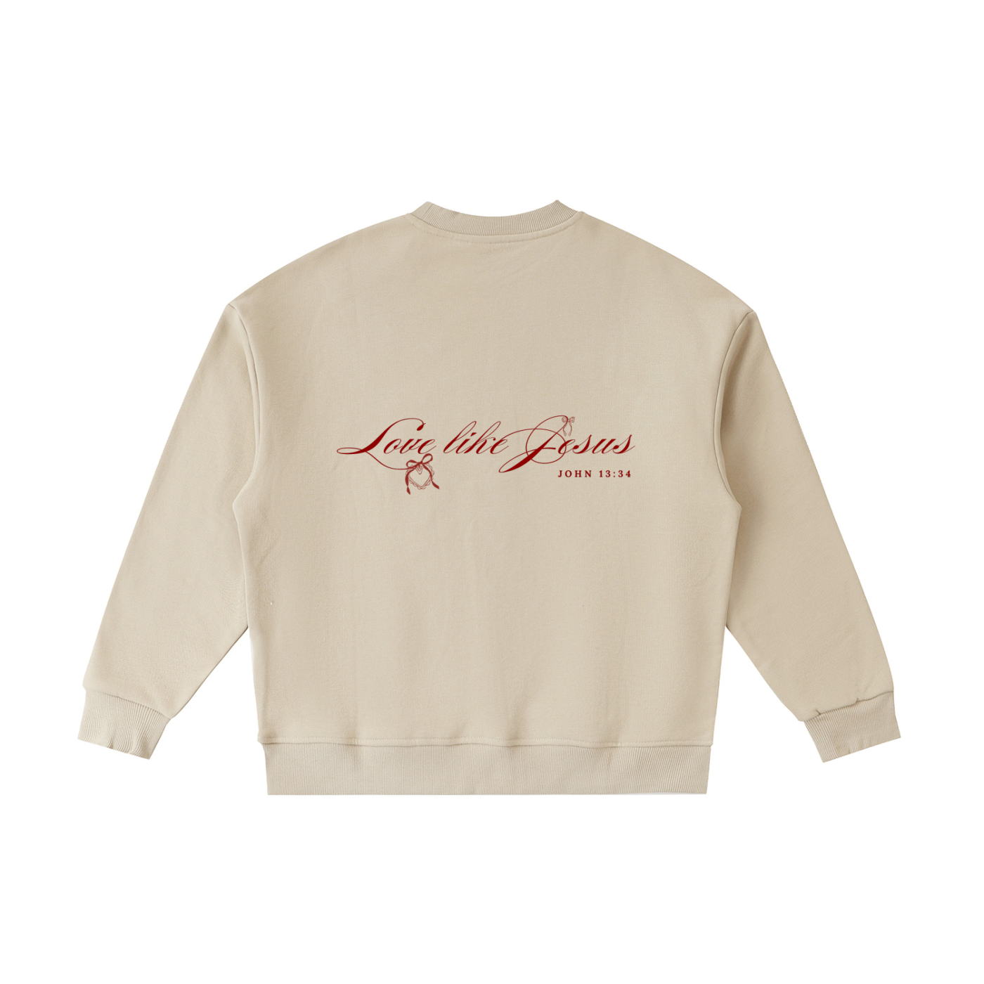 "LITTLES LOVE LIKE JESUS" Essential Fleece Kids' Crewneck Sweatshirt