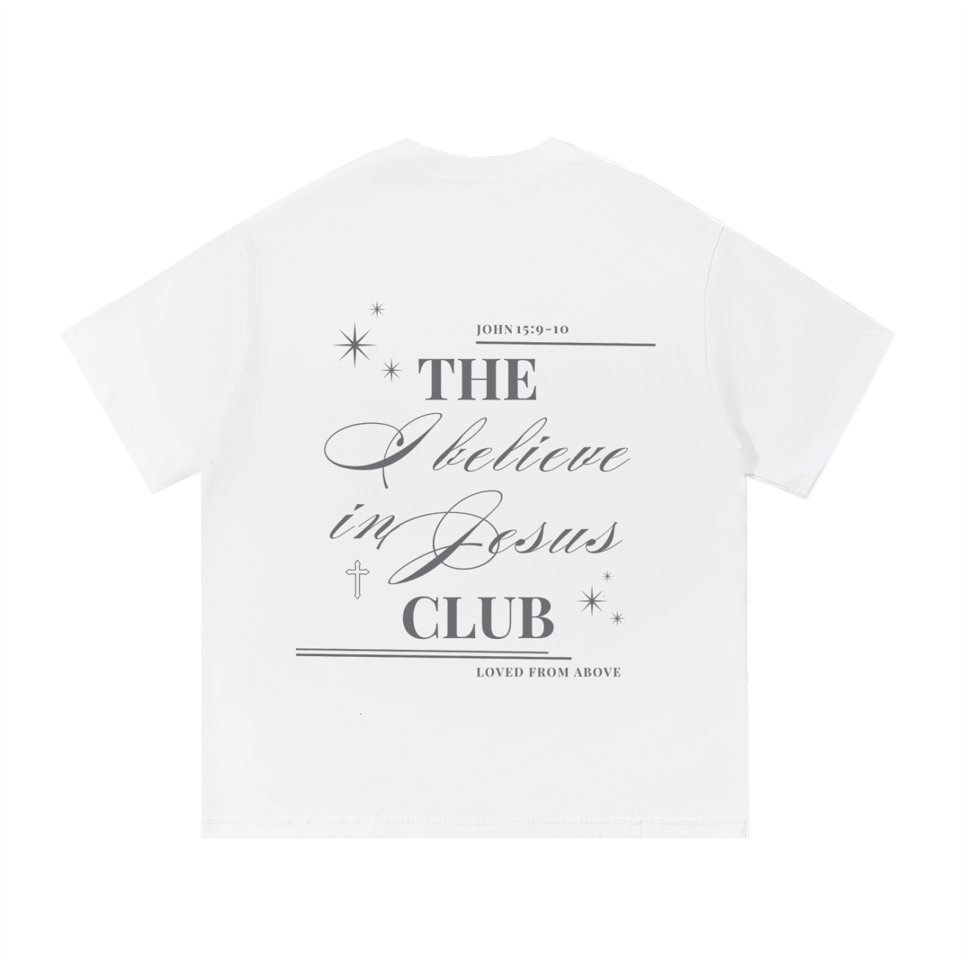 "BELIEVER" Essential Cotton T-Shirt