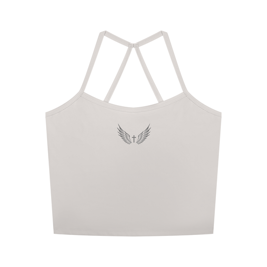 "LFA WINGS - GREY LOGO"  Women’s Yoga Tank Top