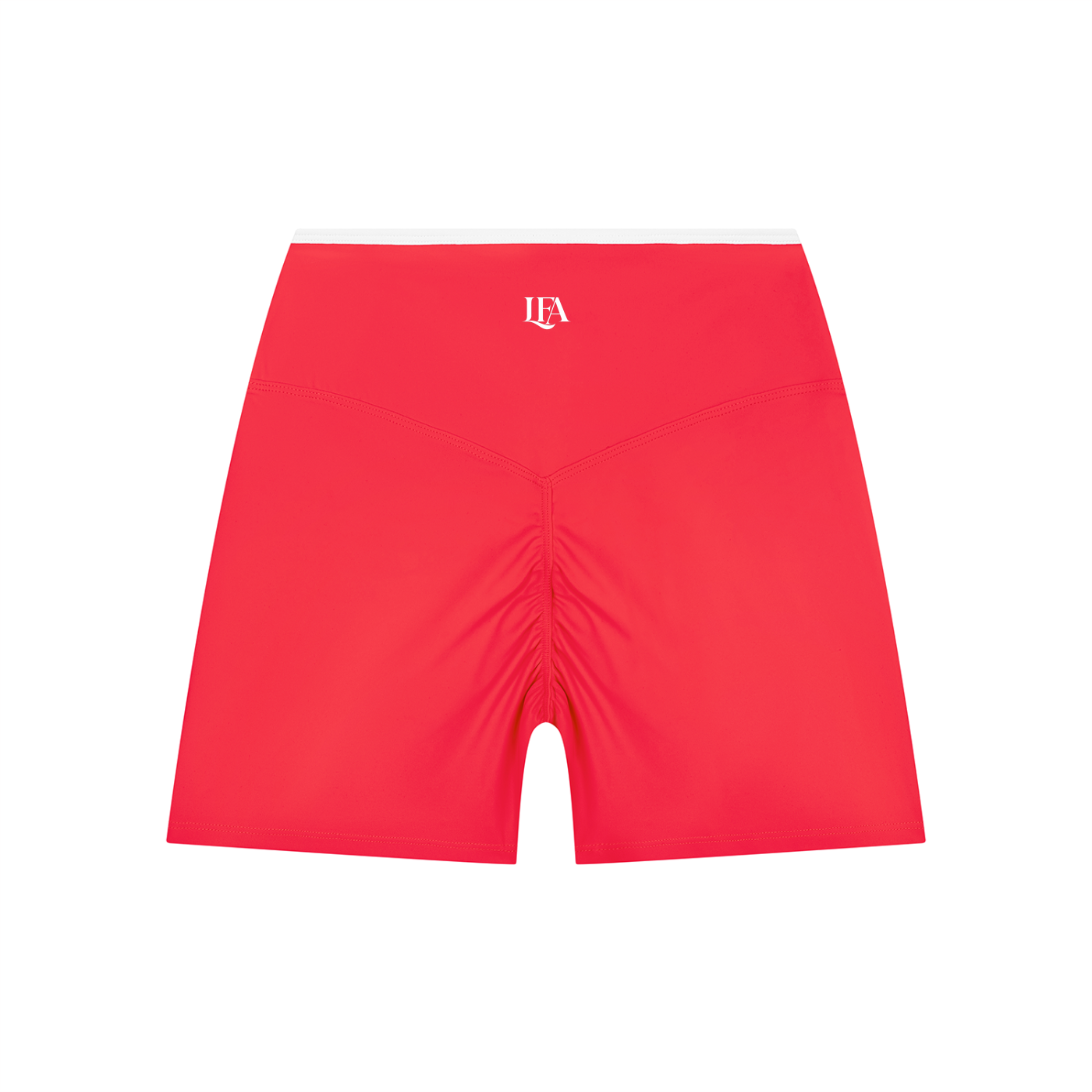"LFA CHERUB"  Women’s High Rise Color Block Yoga Shorts