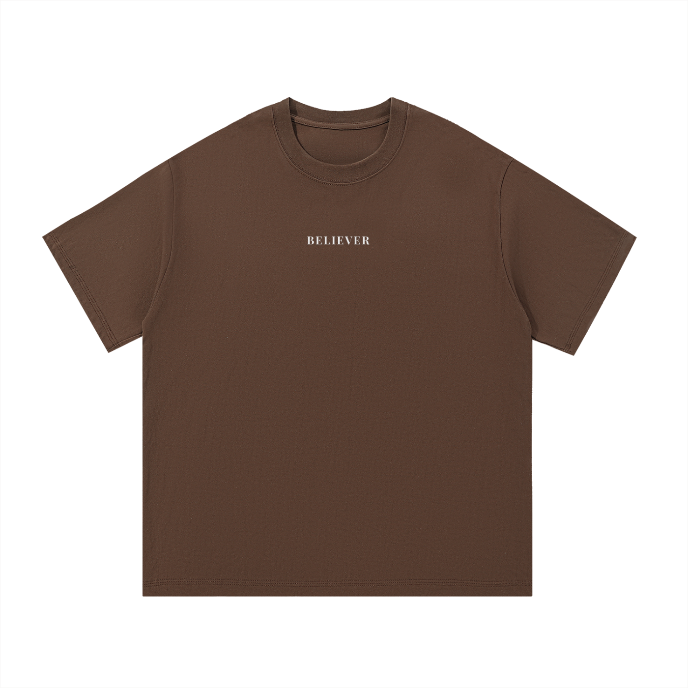 "BELIEVER" Essential Cotton T-Shirt