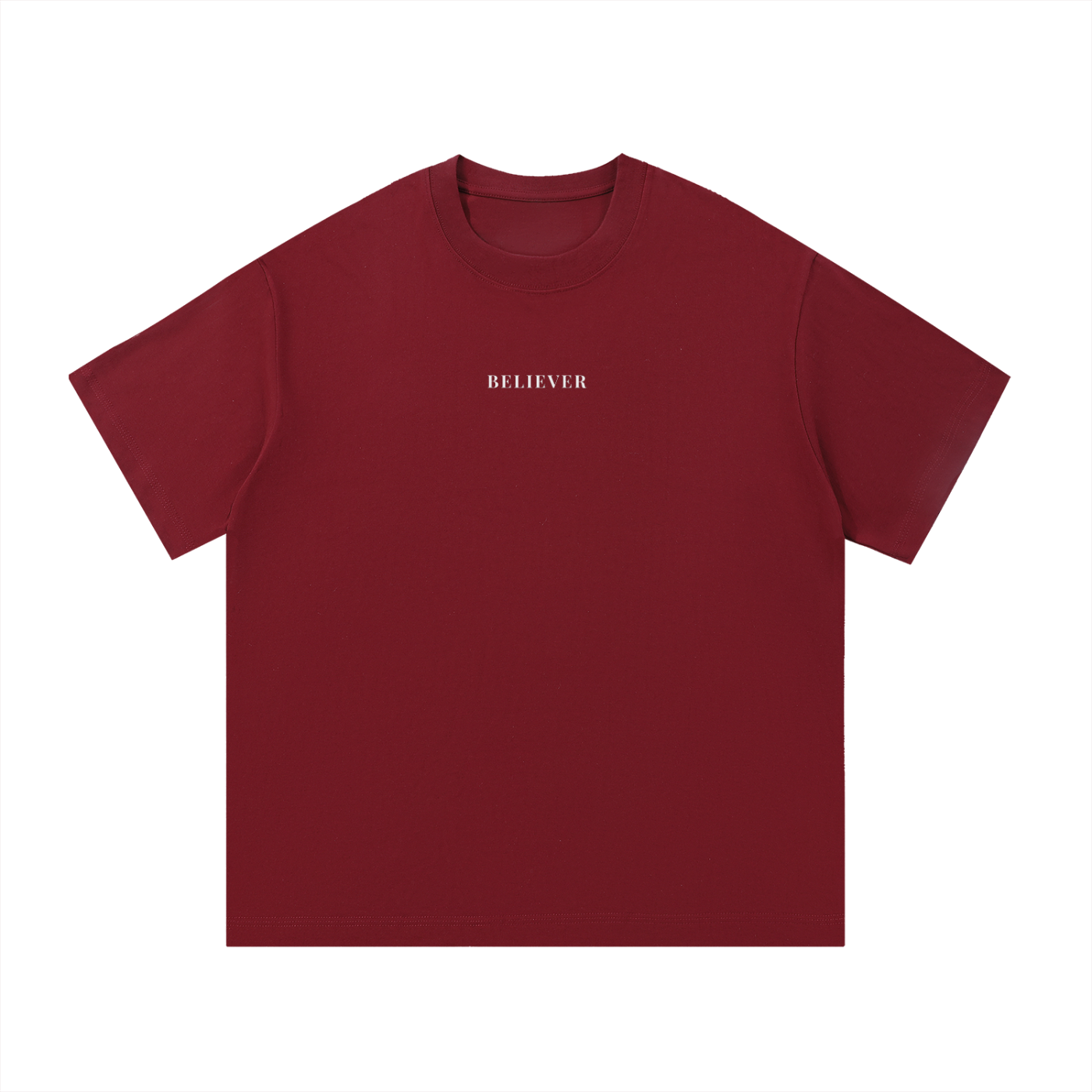 "BELIEVER" Essential Cotton T-Shirt