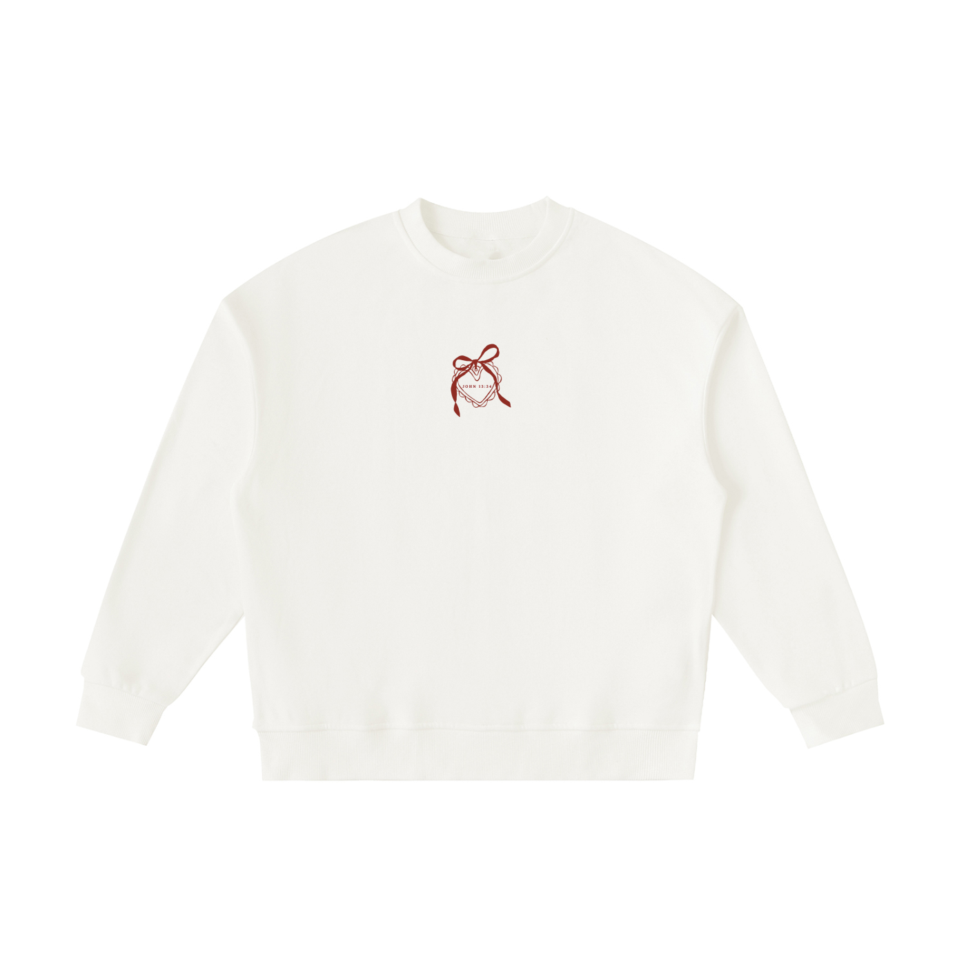 "LITTLES LOVE LIKE JESUS" Essential Fleece Kids' Crewneck Sweatshirt