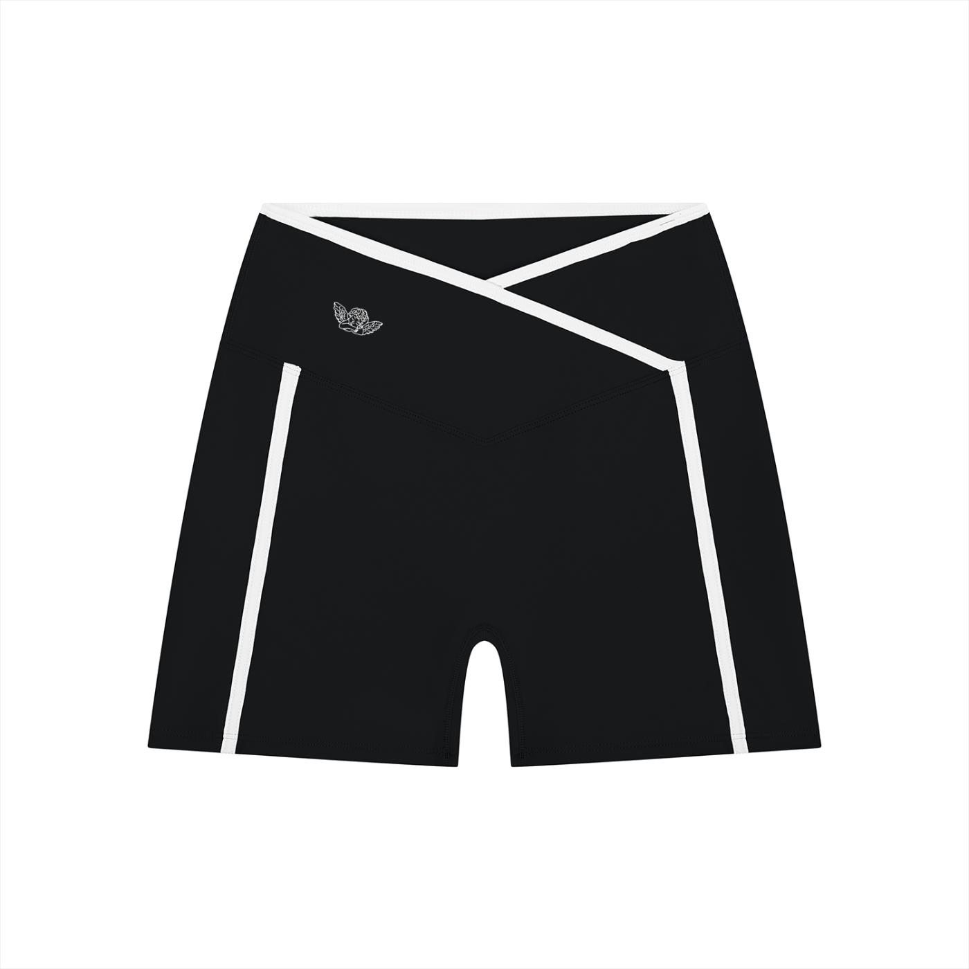 "LFA CHERUB"  Women’s High Rise Color Block Yoga Shorts