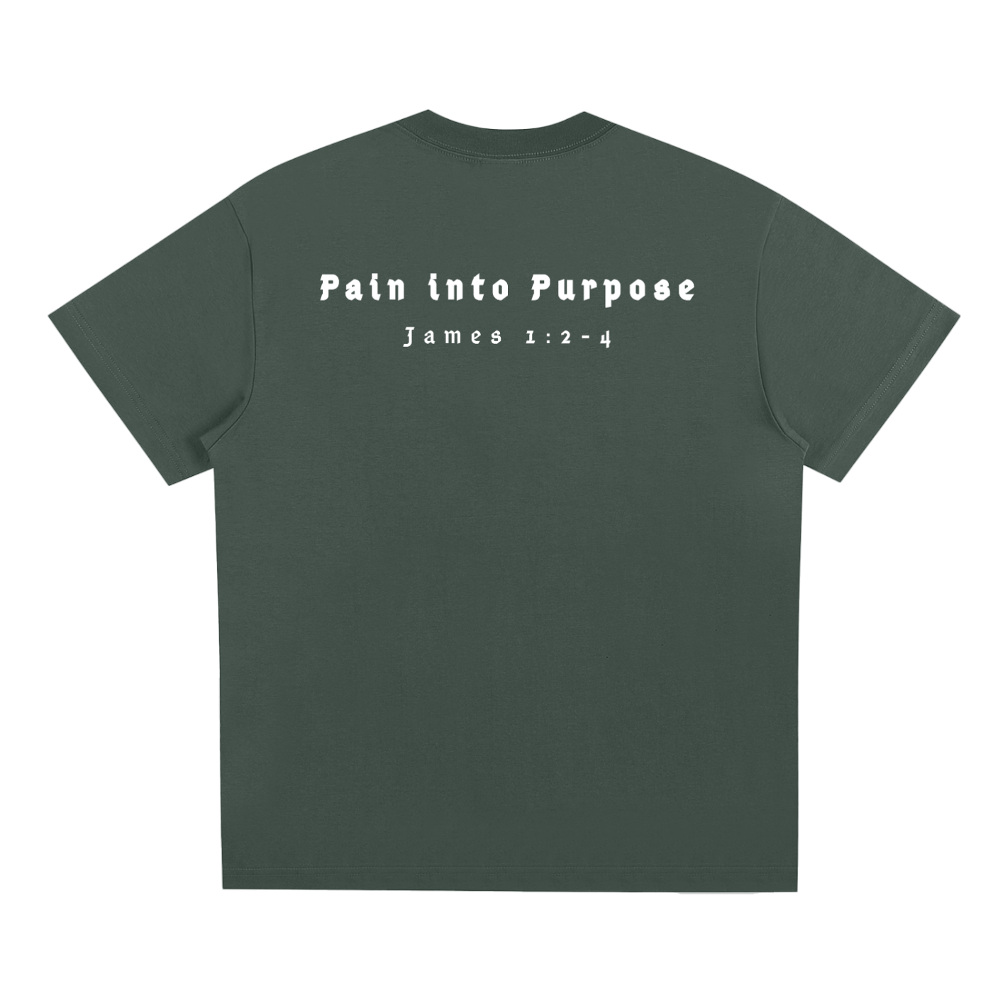 "PAIN INTO PURPOSE" Sorona Quick-Dry Cooling T-Shirt