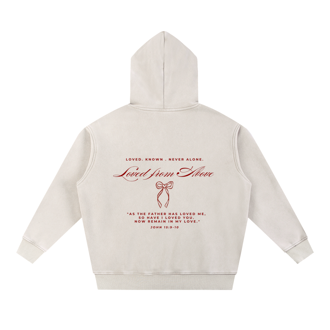 "LFA V-DAY EDITION" Snow Wash Fleece Oversize Hoodie