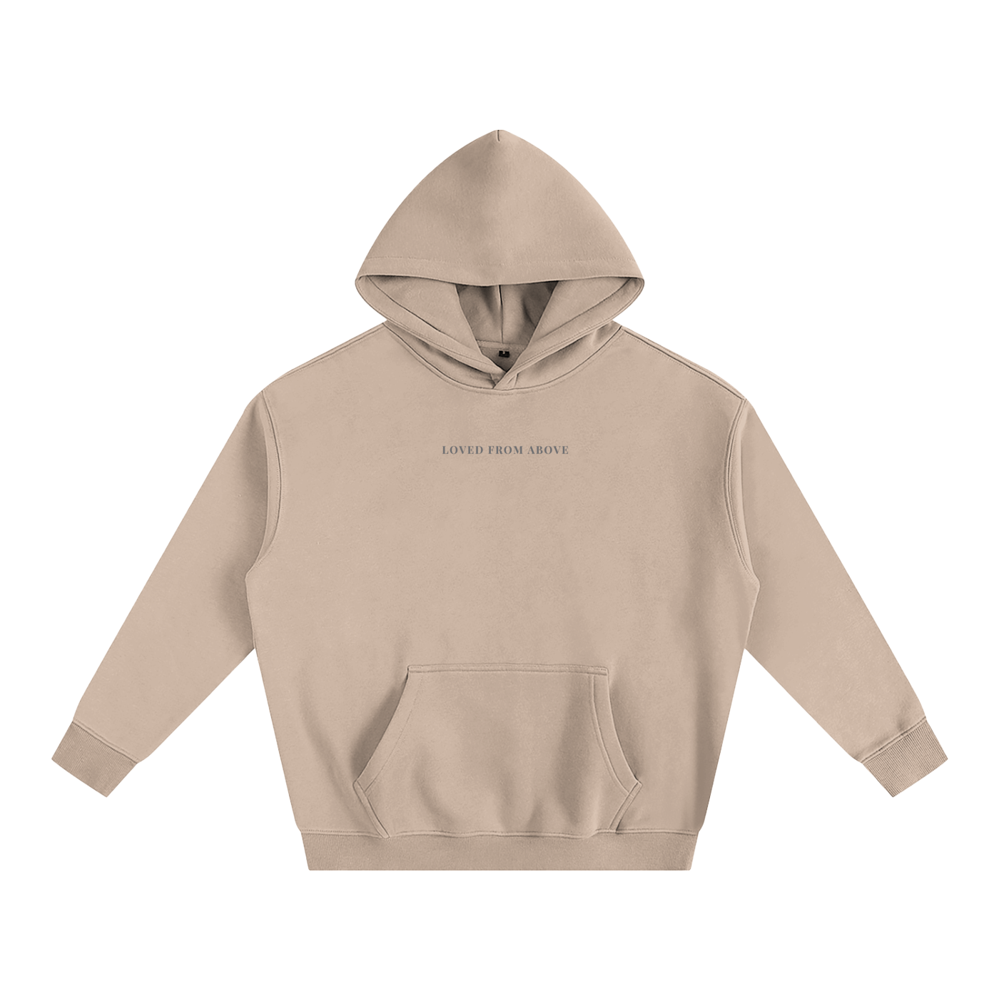 "LFA CROSS BACK" Oversize Fleeced Hoodie
