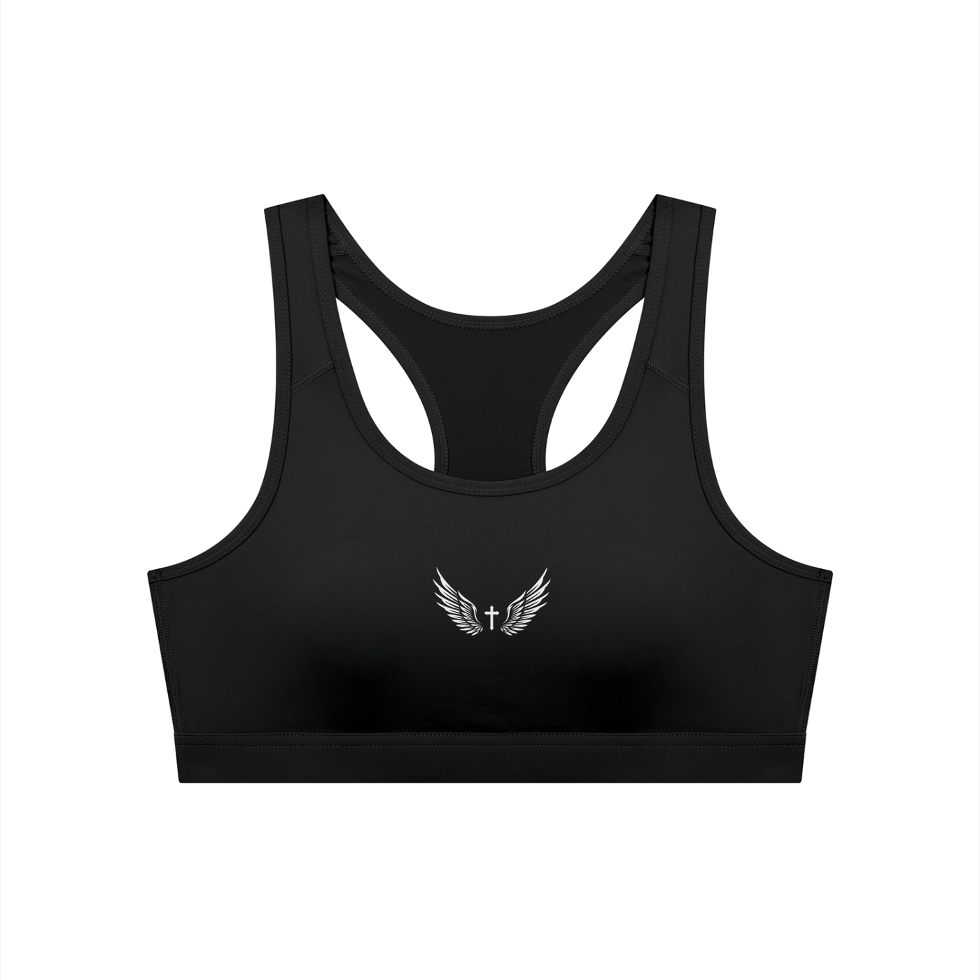 "LFA WINGS" Women's Cropped Sports Bra
