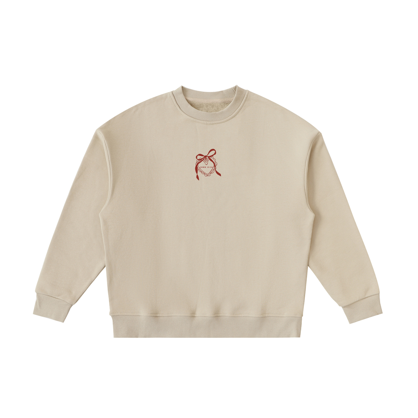 "LITTLES LOVE LIKE JESUS" Essential Fleece Kids' Crewneck Sweatshirt