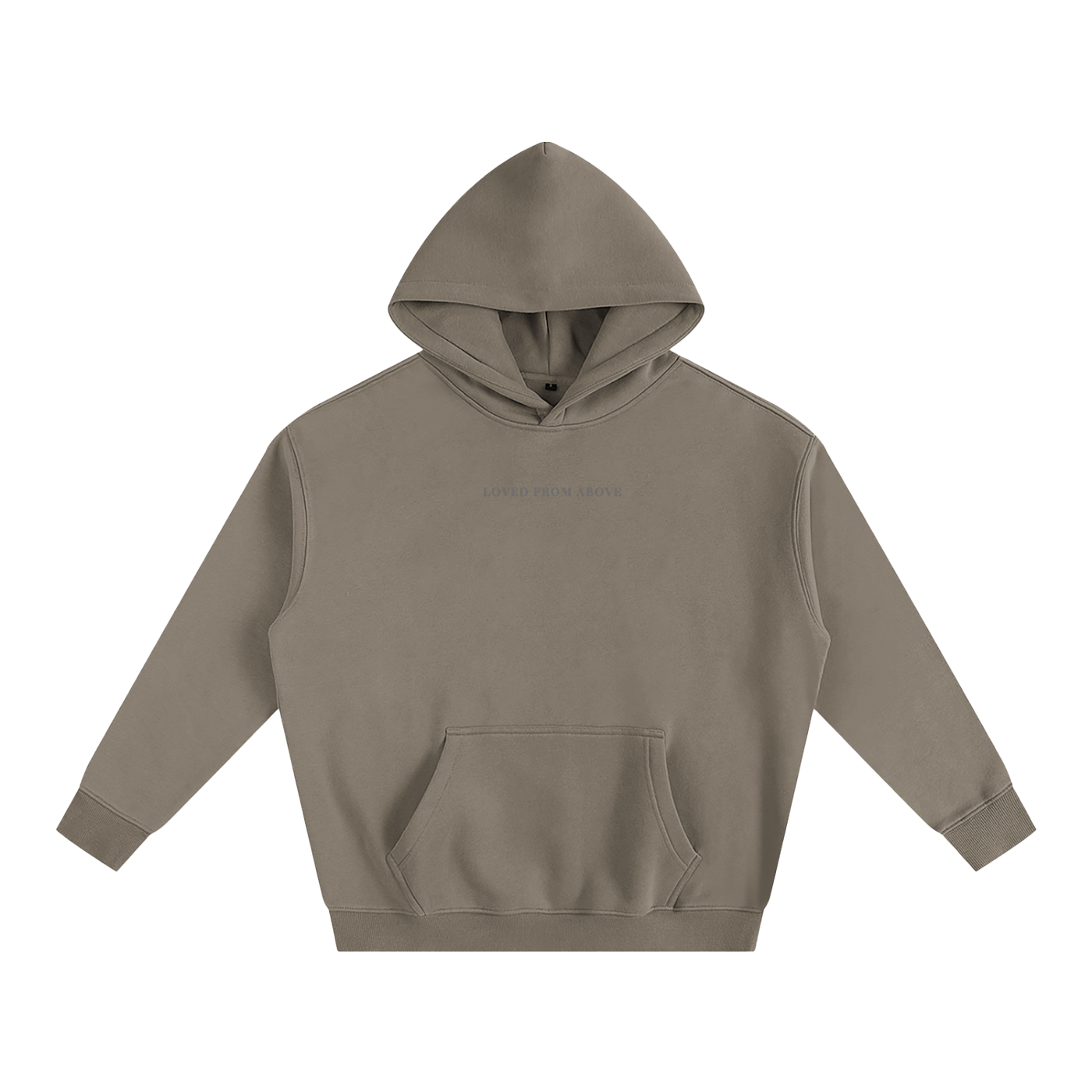 "LFA CROSS BACK" Oversize Fleeced Hoodie