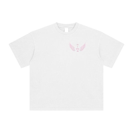 "GOD IS WITHIN HER" Enzyme Washed T-Shirt