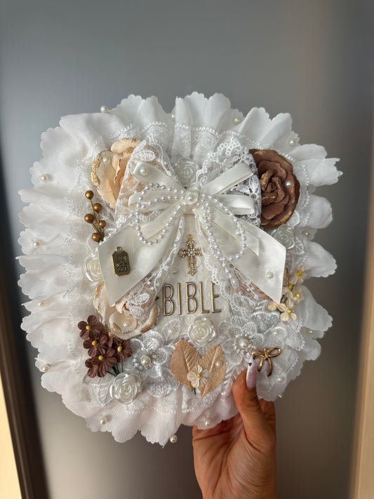 GOLDEN BLOOM CUSTOM STUDY BIBLE