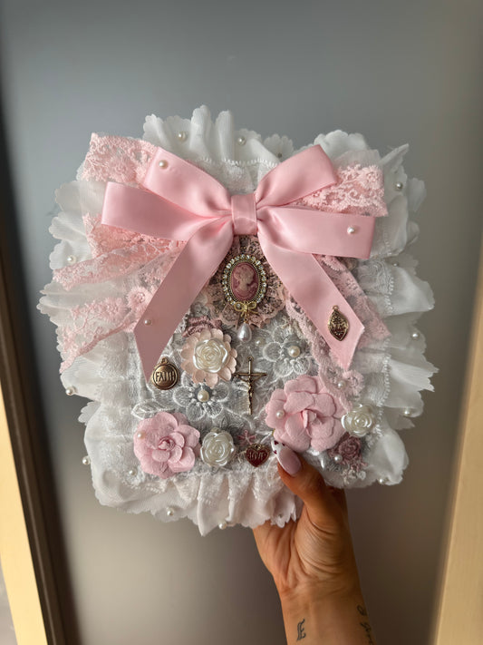 PINKS AND PEARLS CUSTOM STUDY BIBLE