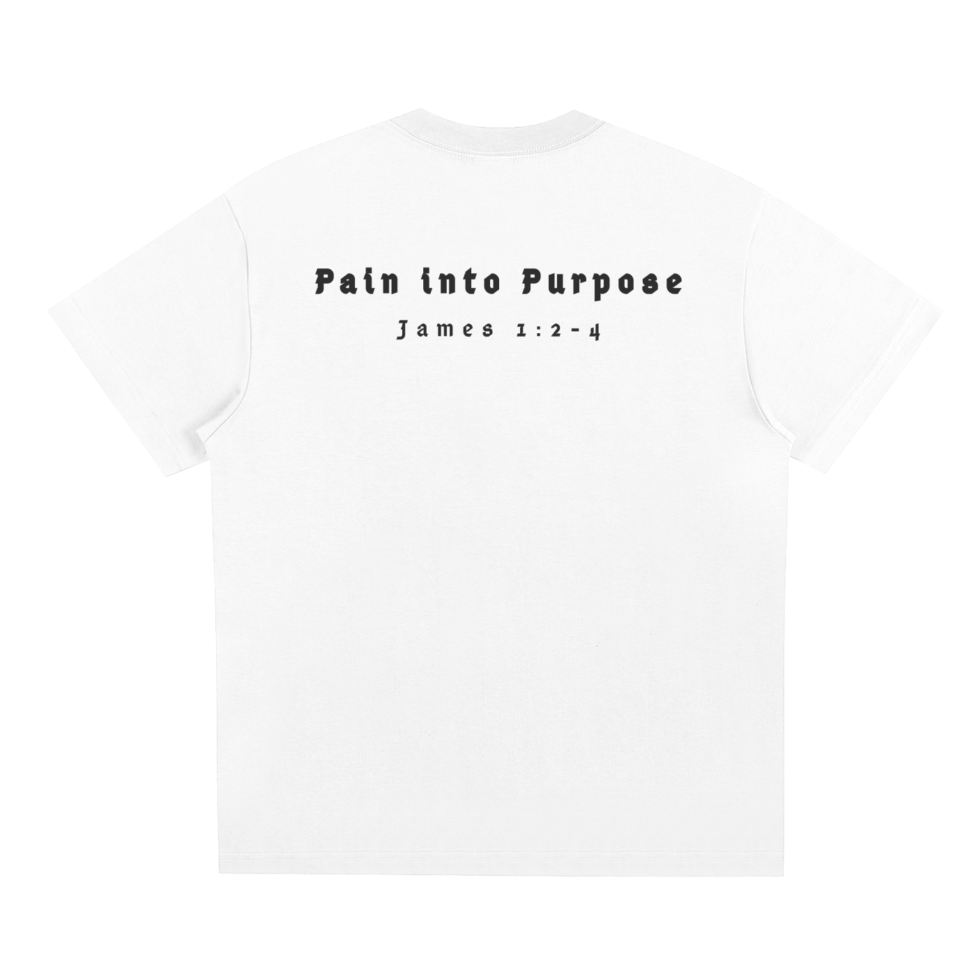 "PAIN INTO PURPOSE" Sorona Quick-Dry Cooling T-Shirt