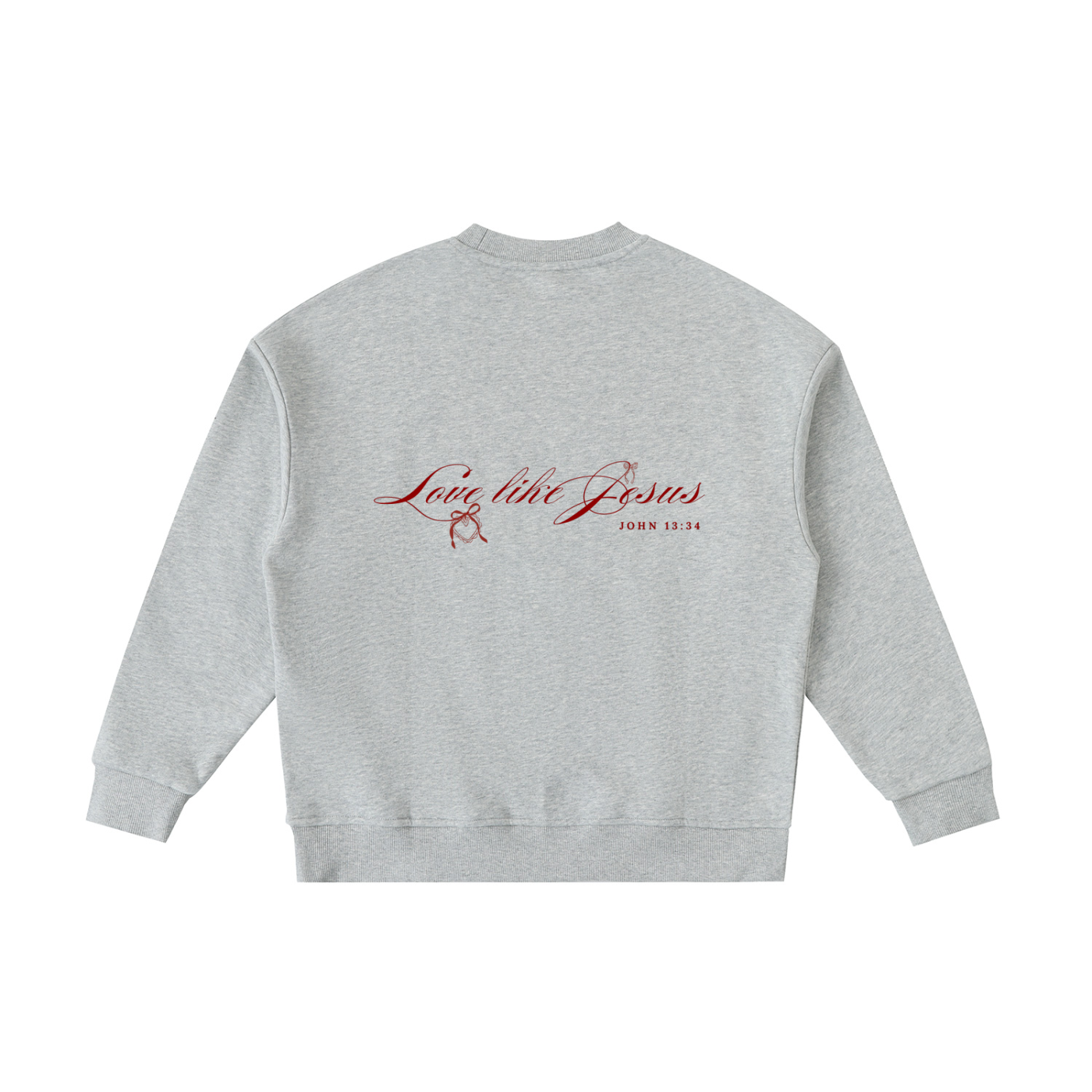 "LITTLES LOVE LIKE JESUS" Essential Fleece Kids' Crewneck Sweatshirt