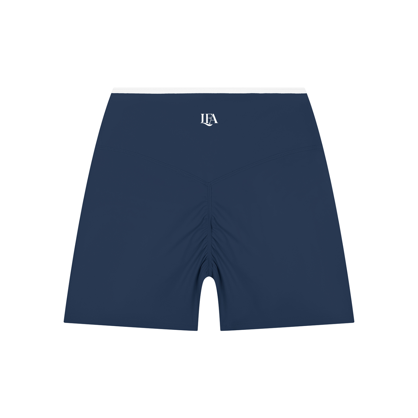 "LFA CHERUB"  Women’s High Rise Color Block Yoga Shorts