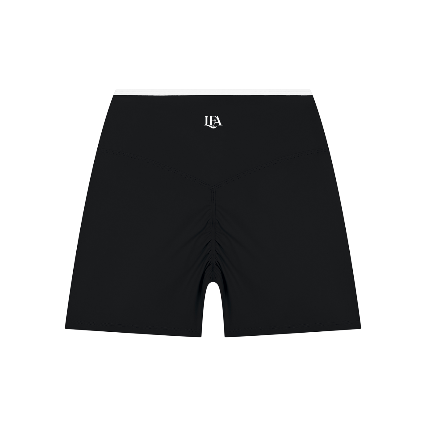 "LFA CHERUB"  Women’s High Rise Color Block Yoga Shorts