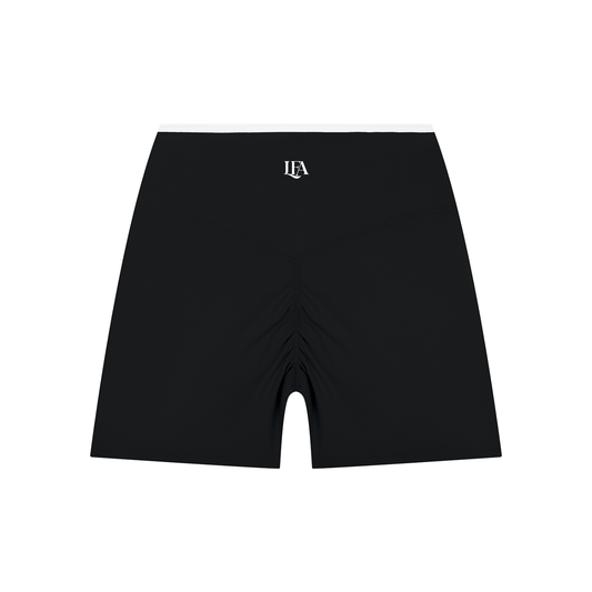 "LFA CHERUB"  Women’s High Rise Color Block Yoga Shorts