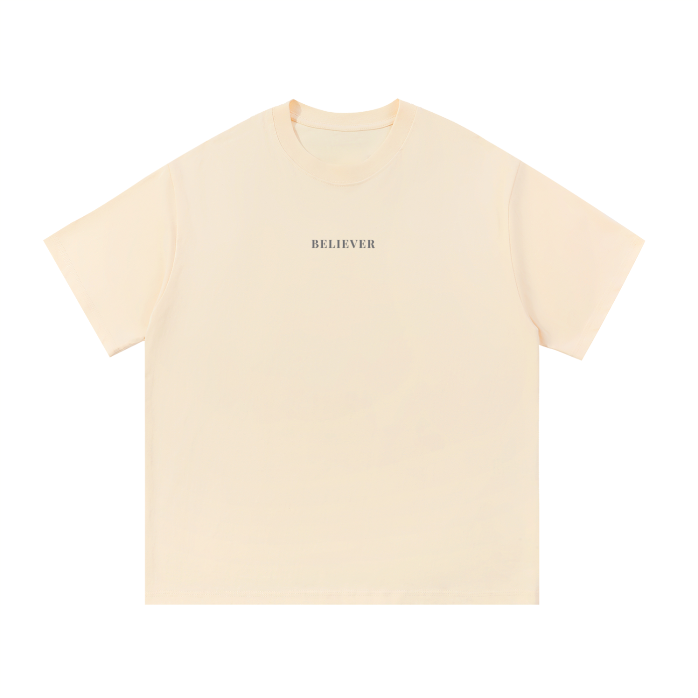 "BELIEVER" Essential Cotton T-Shirt