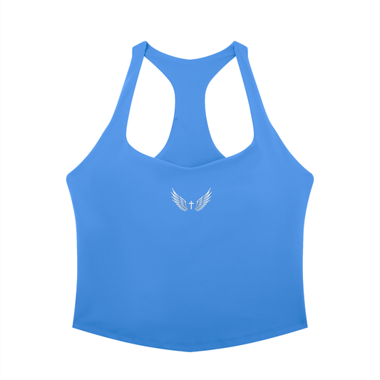 "LFA WINGS"  Women’s Tight Fit Yoga Tank Top