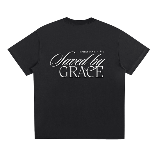 "SAVED BY GRACE" Sorona Quick-Dry Cooling T-Shirt