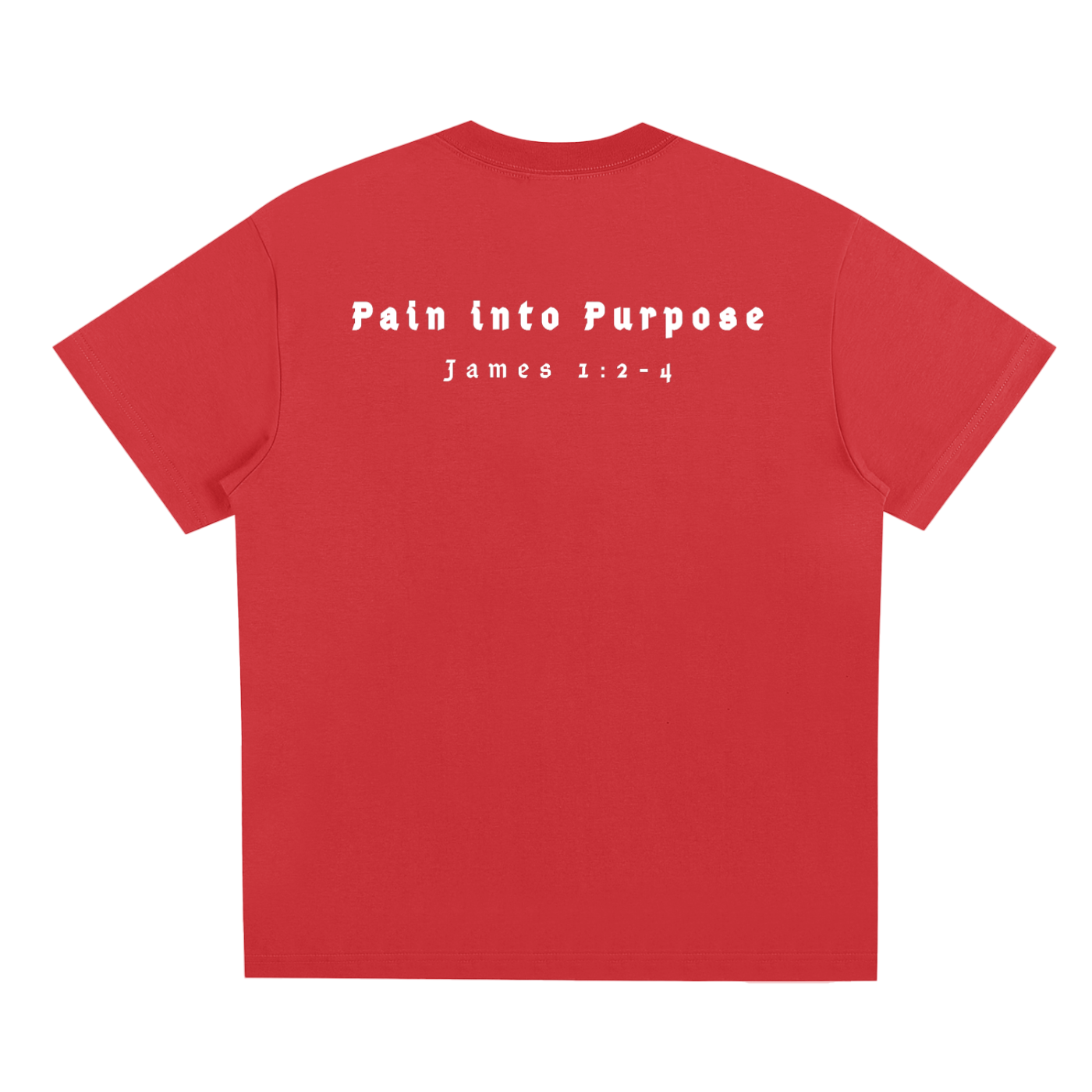 "PAIN INTO PURPOSE" Sorona Quick-Dry Cooling T-Shirt