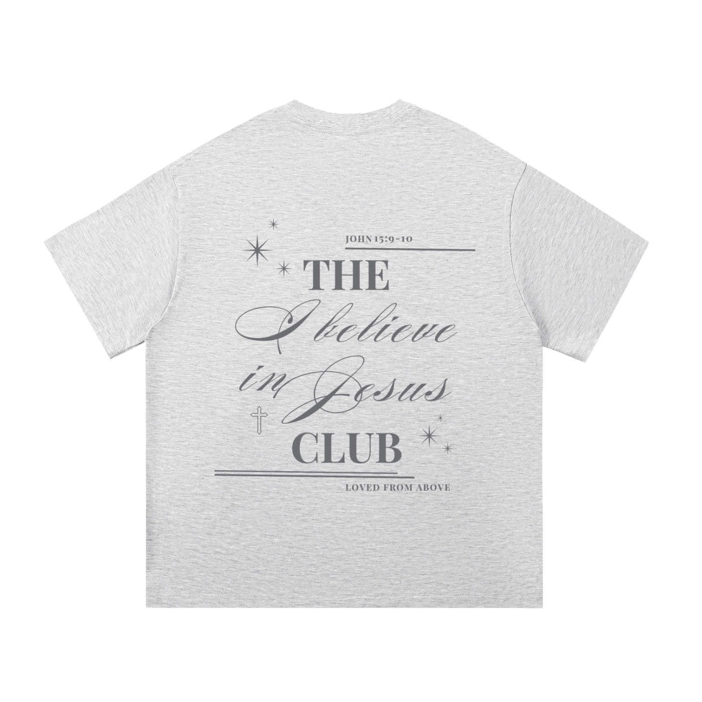 "BELIEVER" Essential Cotton T-Shirt