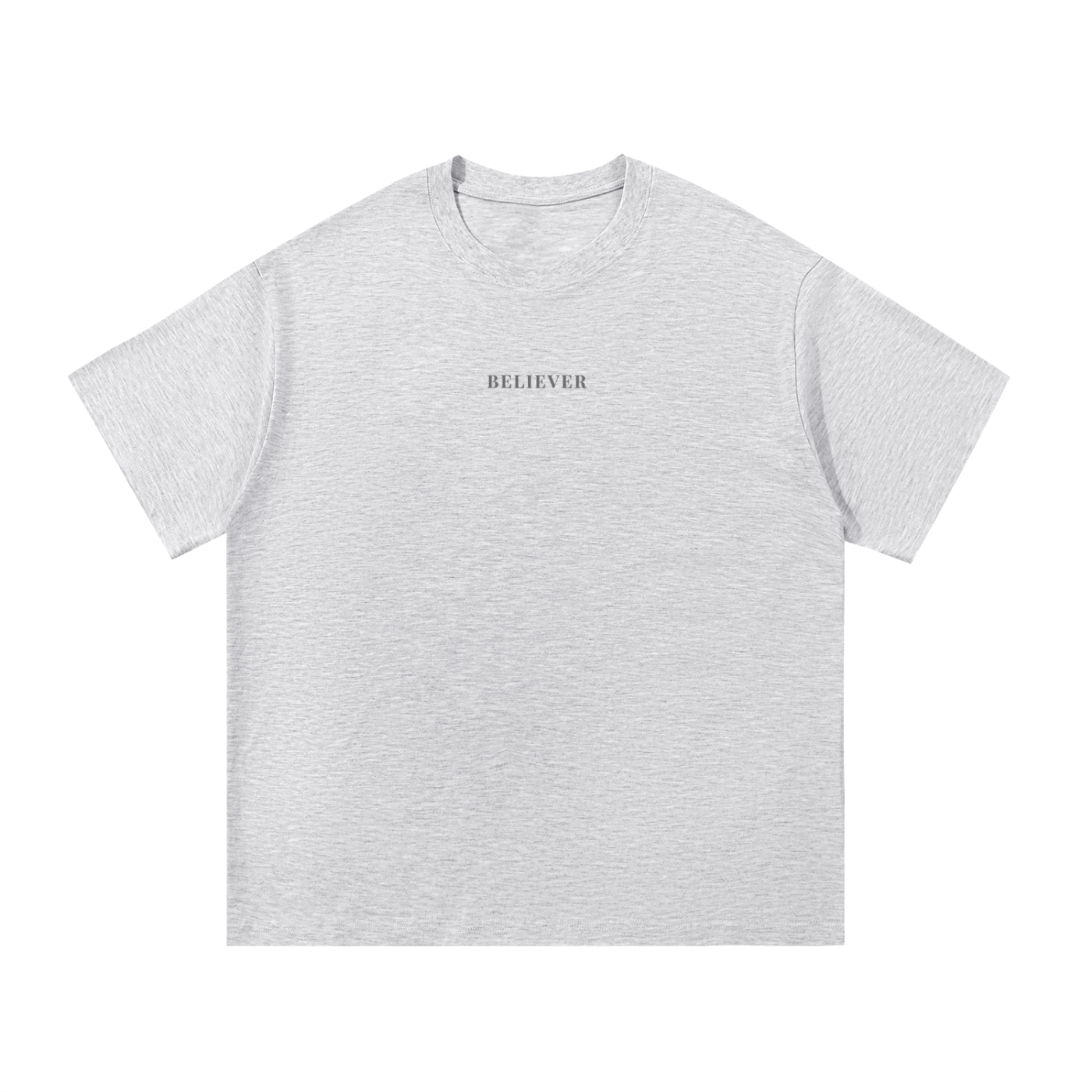 "BELIEVER" Essential Cotton T-Shirt