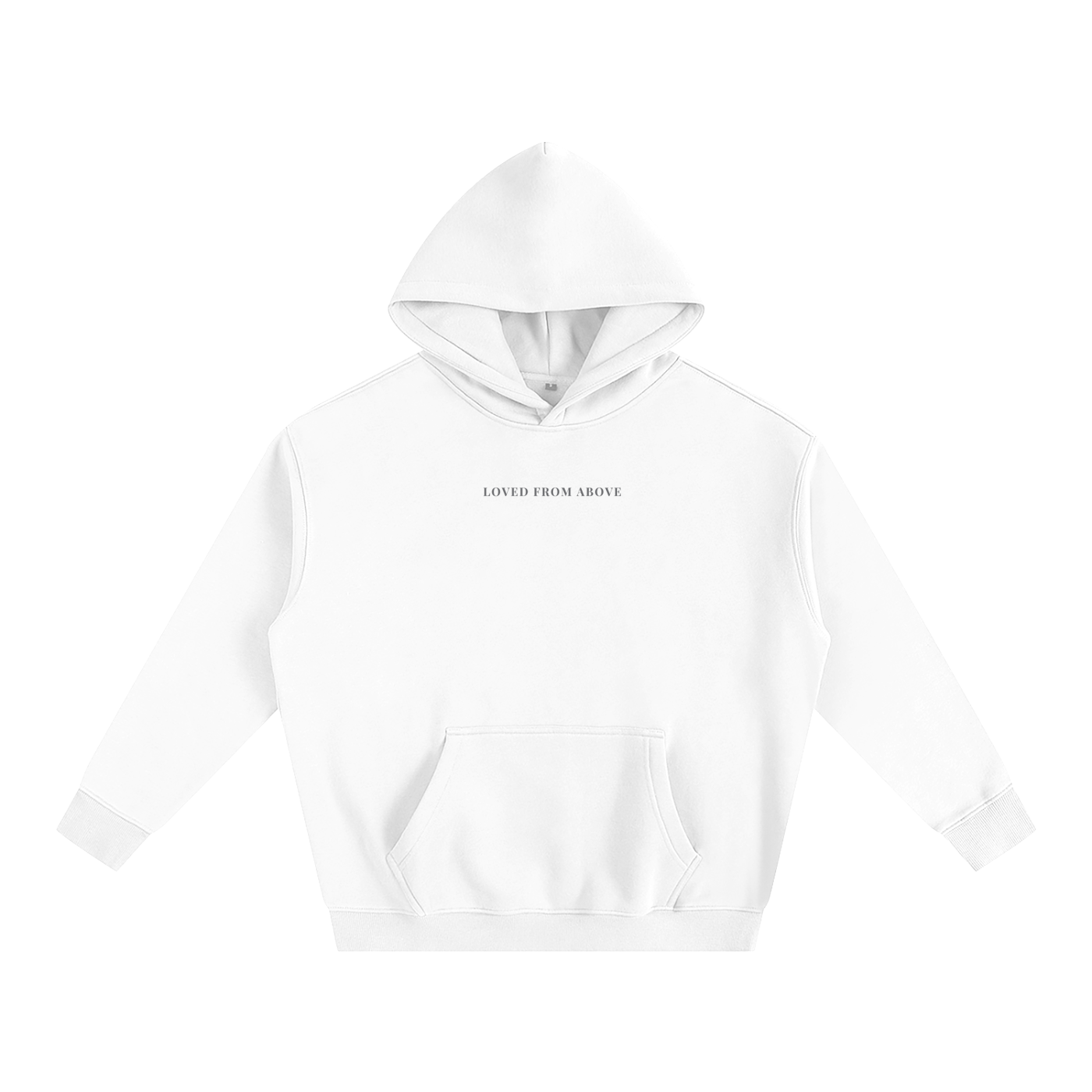 "LFA CROSS BACK" Oversize Fleeced Hoodie