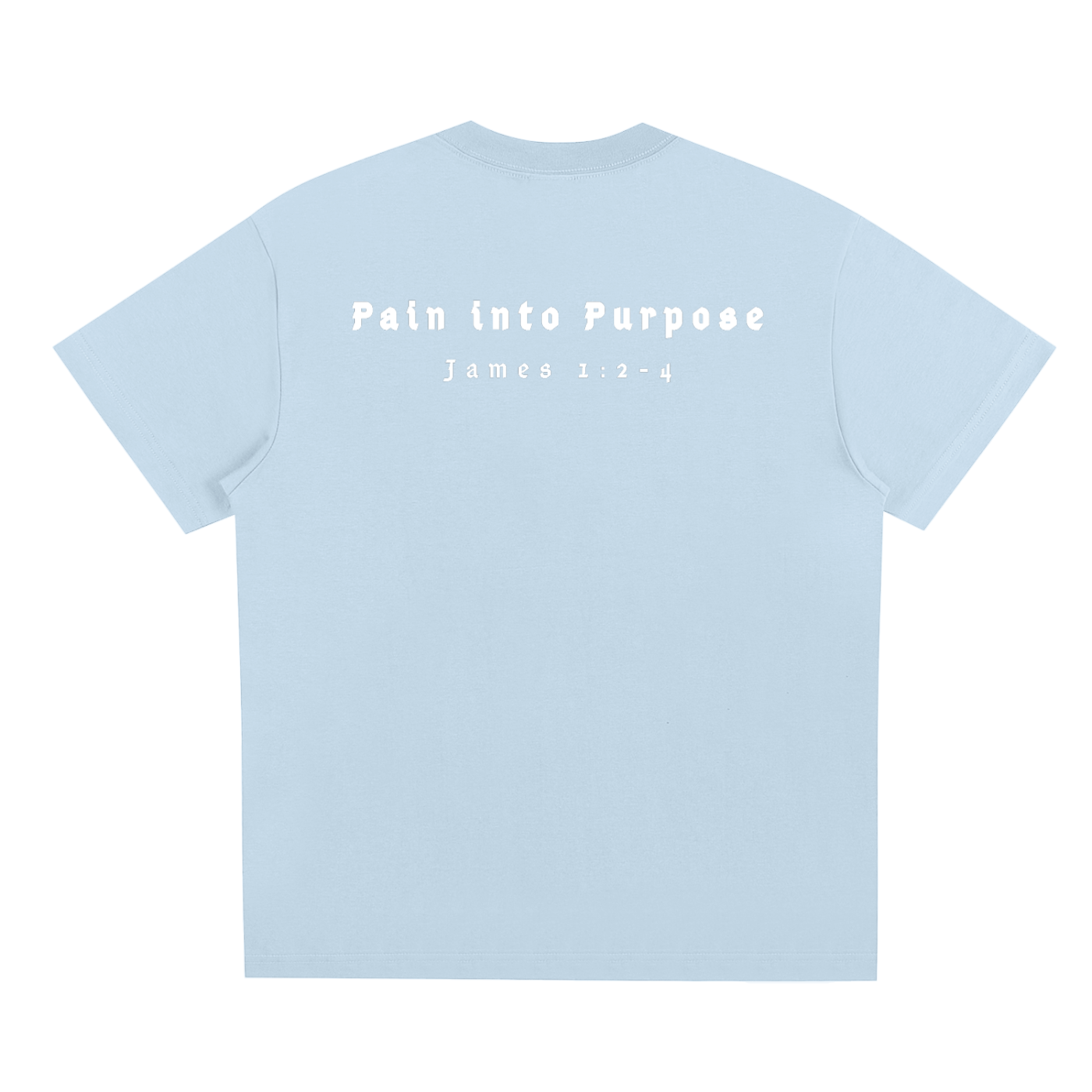 "PAIN INTO PURPOSE" Sorona Quick-Dry Cooling T-Shirt