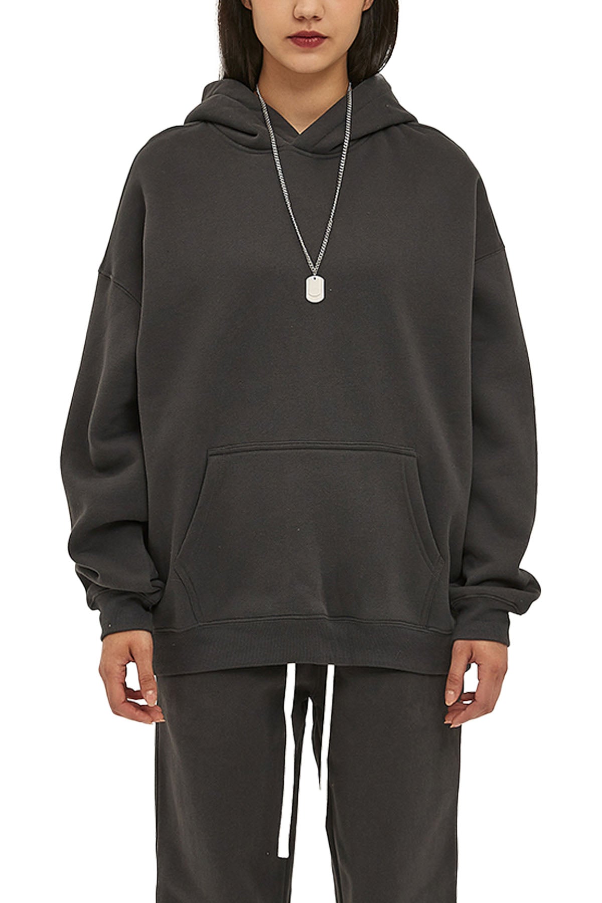 "LFA" (no wing on front) Oversize Fleeced Hoodie