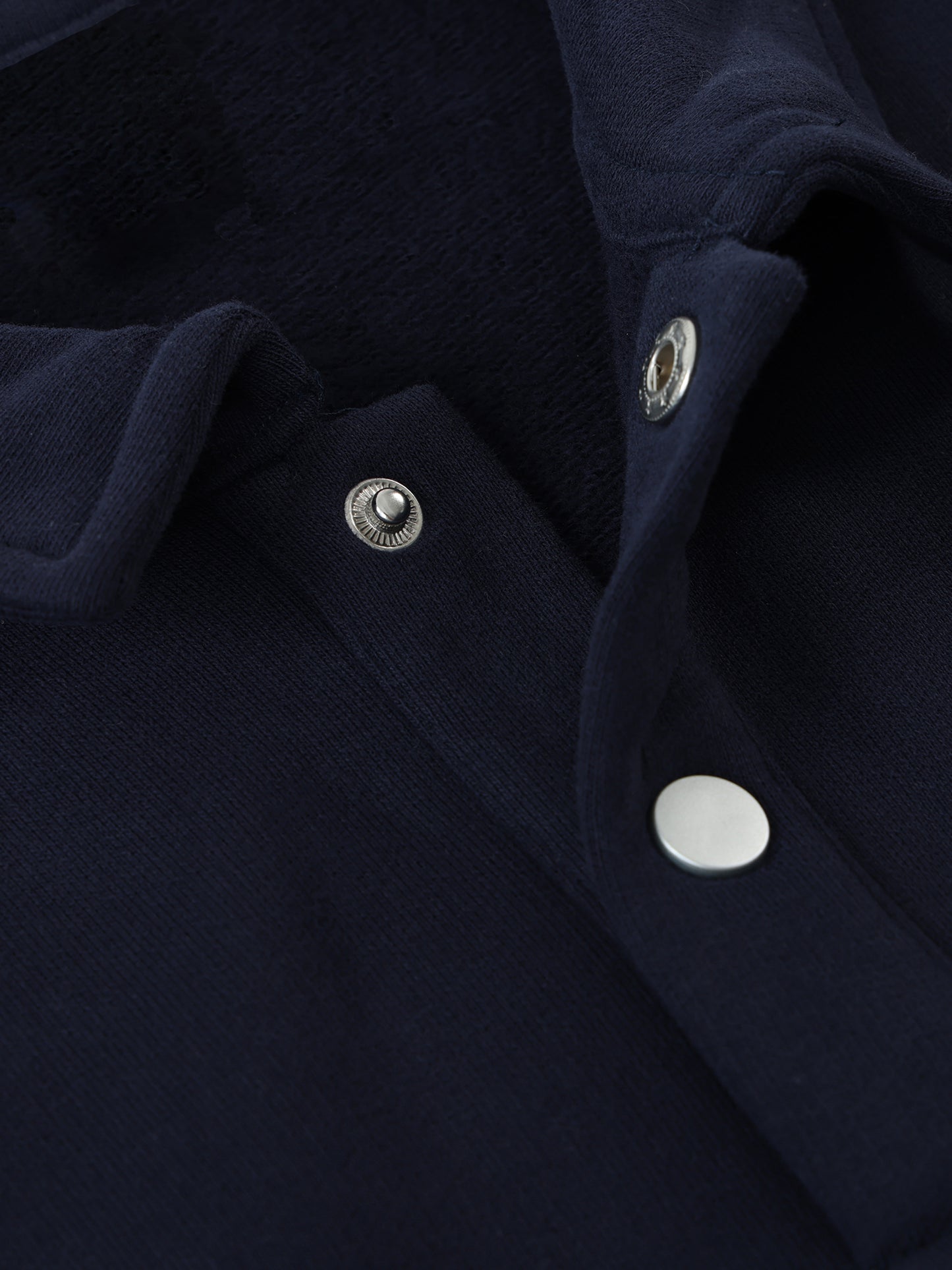"SAVED" Heavyweight Polo-Collar Sweatshirt